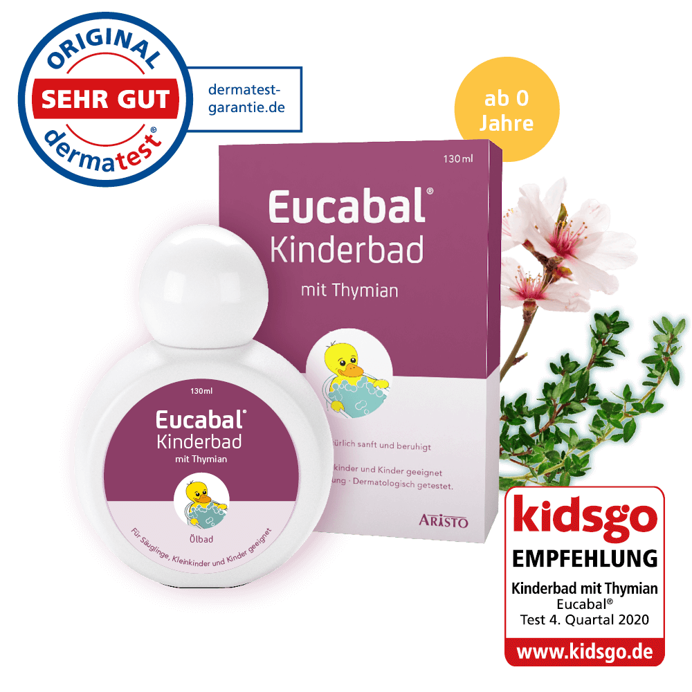 Eucabal Kinderbad mit Thymian und Mandelöl